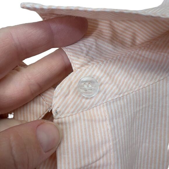 Nwt Long Tall Sally Shirt 16 Button Down Tunic Pocket Long Sleeve-pen marks - Picture 5 of 13